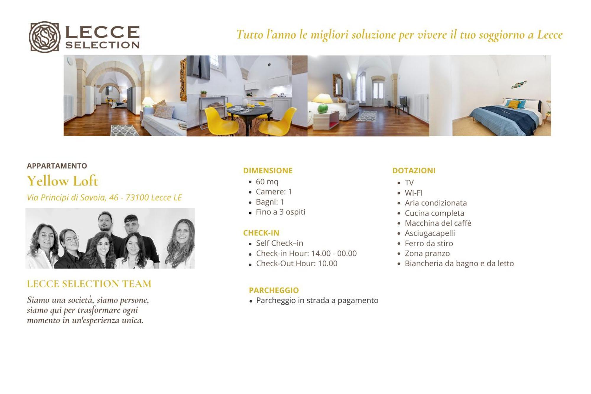 Yellow Loft - Lecce Selection Eksteriør billede
